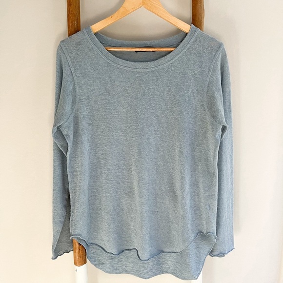Nally & Millie Blue Crew Neck Sweater - Picture 1 of 7